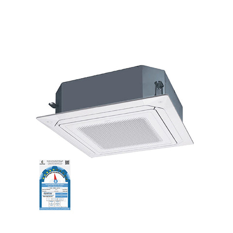 General Cassette Air Conditioner T4 18,800 BTU, 2 Ton – White