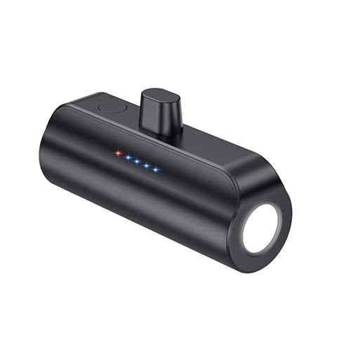 Engage, USB-C Ultra-Compact 5000 mAh Pocket Power Bank with Torch (18W)