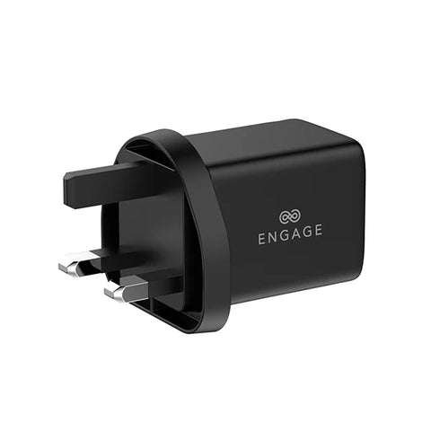 Engage, Dual Port GaN II Fast Charger/Adapter (45W)