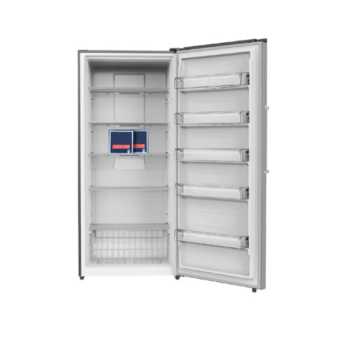 Westpoint 600L Upright Single-Door Convertible Refrigerator/Freezer with Inverter – Stainless Steel