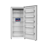 Westpoint 600L Upright Single-Door Convertible Refrigerator/Freezer with Inverter – Stainless Steel