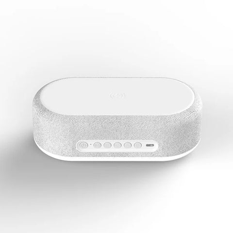 Engage, Wireless RGB Lights Bluetooth Speaker With Digital Alarm Clock