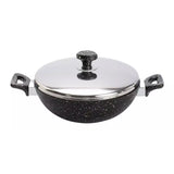 Saflon 28 cm Work Pan With Stainless Steel Lid