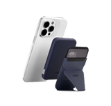MOFT MD015-8-NVBU-1 MagSafe Battery Pack & Stand Set (Navy Blue)
