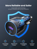 UGREEN 63W 2-Port Fast Car Charger