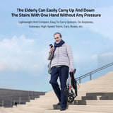 Lightweight Foldable Travel Wheelchair - (80 × 52 × 93 CM)