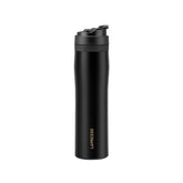 LePresso Stainless Steel Portable French Press - Black