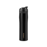 LePresso Stainless Steel Portable French Press - Black