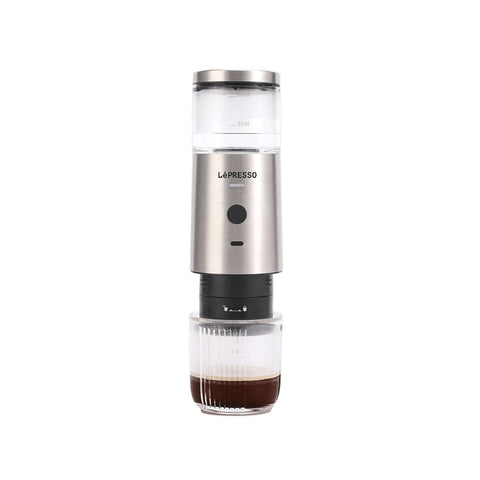 LePresso Stainless Steel Portable Espresso Maker