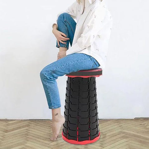 FOLDABLE STOOL BLACK