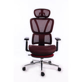Black Bull Ergonomic Mesh Gaming & Office Chair with Footrest