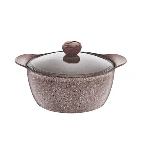 OMS Granite Casserole - 28cm 6.95L - Brown