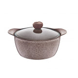 OMS Granite Casserole - 28cm 6.95L - Brown