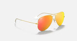 Ray-Ban RB3025 112/4D 58-14 Aviator Flash Lenses Sunglasses