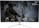 Twisted Minds 23.6inch FHD VA 200Hz 1ms Curved Gaming Monitor White