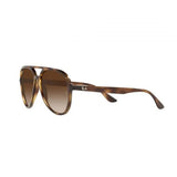 راي بان نظارة شمسية طراز "بايلوت" للرجال والنساء، موديل RB4376 710/13 - مقاس 57 مم