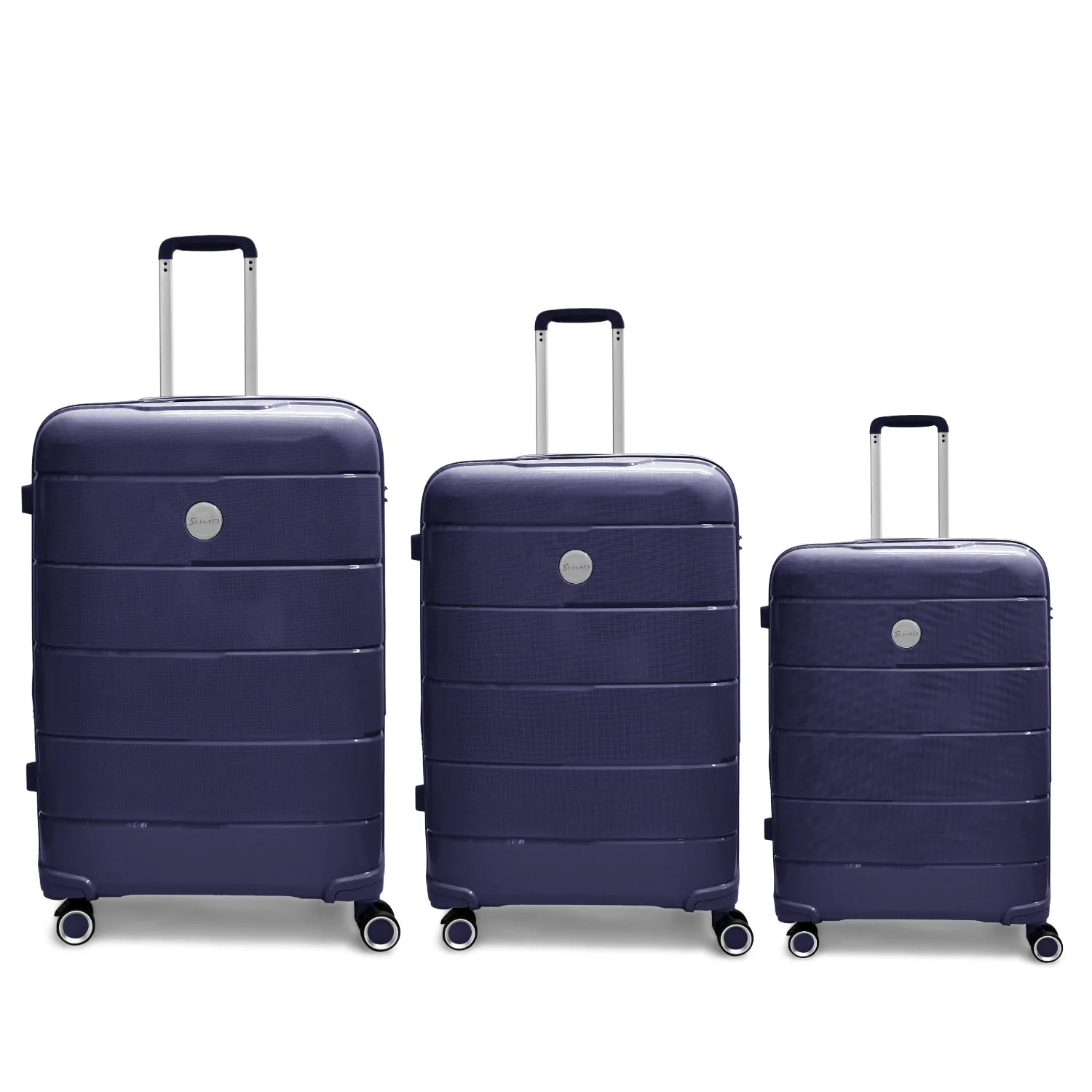 Sumo, Fibertech PP Luggage 3Pc Set (20/24/28") Sumo, Fibertech PP Luggage 3Pc Set (20/24/28")