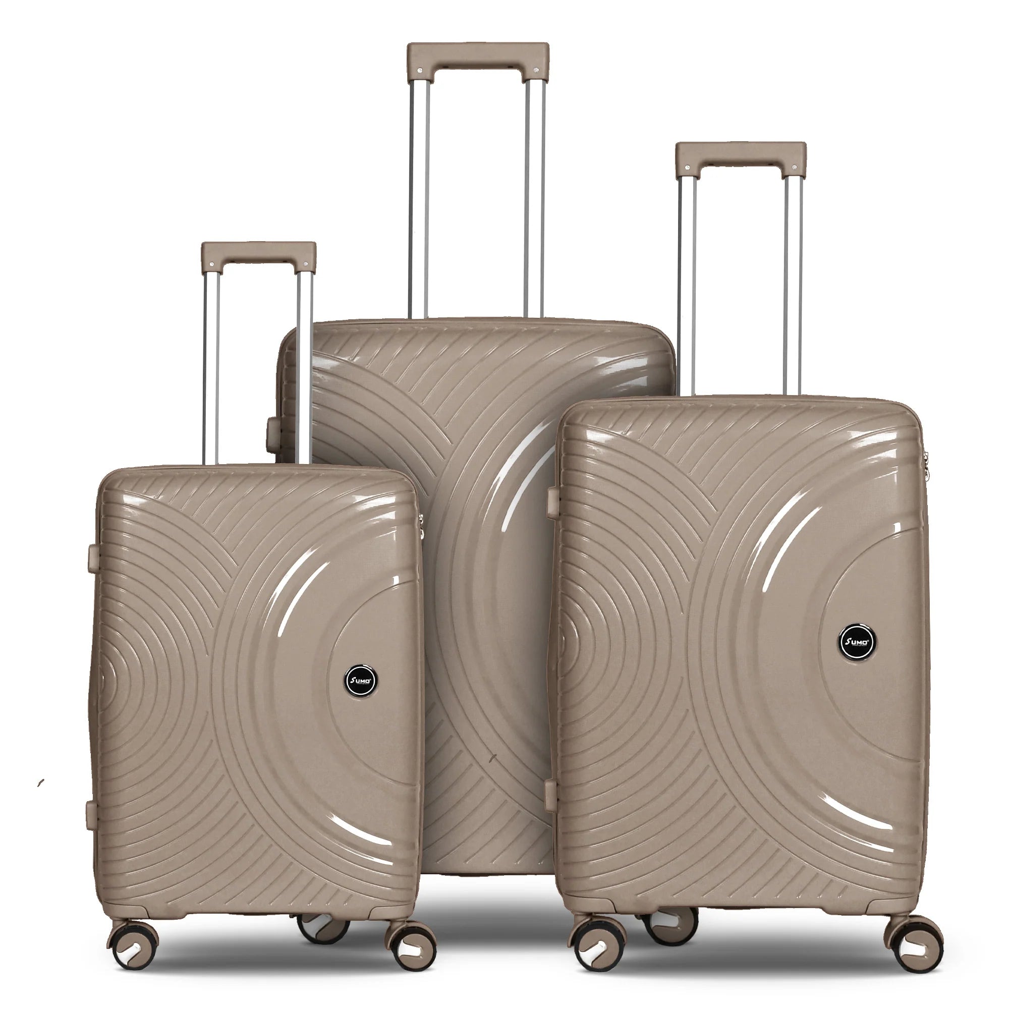Sumo, Ripple PP 3-Piece Luggage Set (28/24/20") Sumo, Ripple PP 3-Piece Luggage Set (28/24/20")
