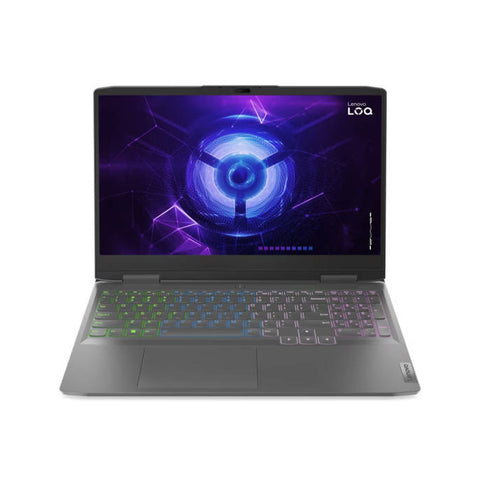 Lenovo LOQ Gen 9 AI PC - 15.6" FHD / i7 / 24GB / 512GB (NVMe M.2 SSD) / RTX 4060 8GB VGA / DOS (Without OS) / 1YW / Arabic/English / Luna Grey - Laptop