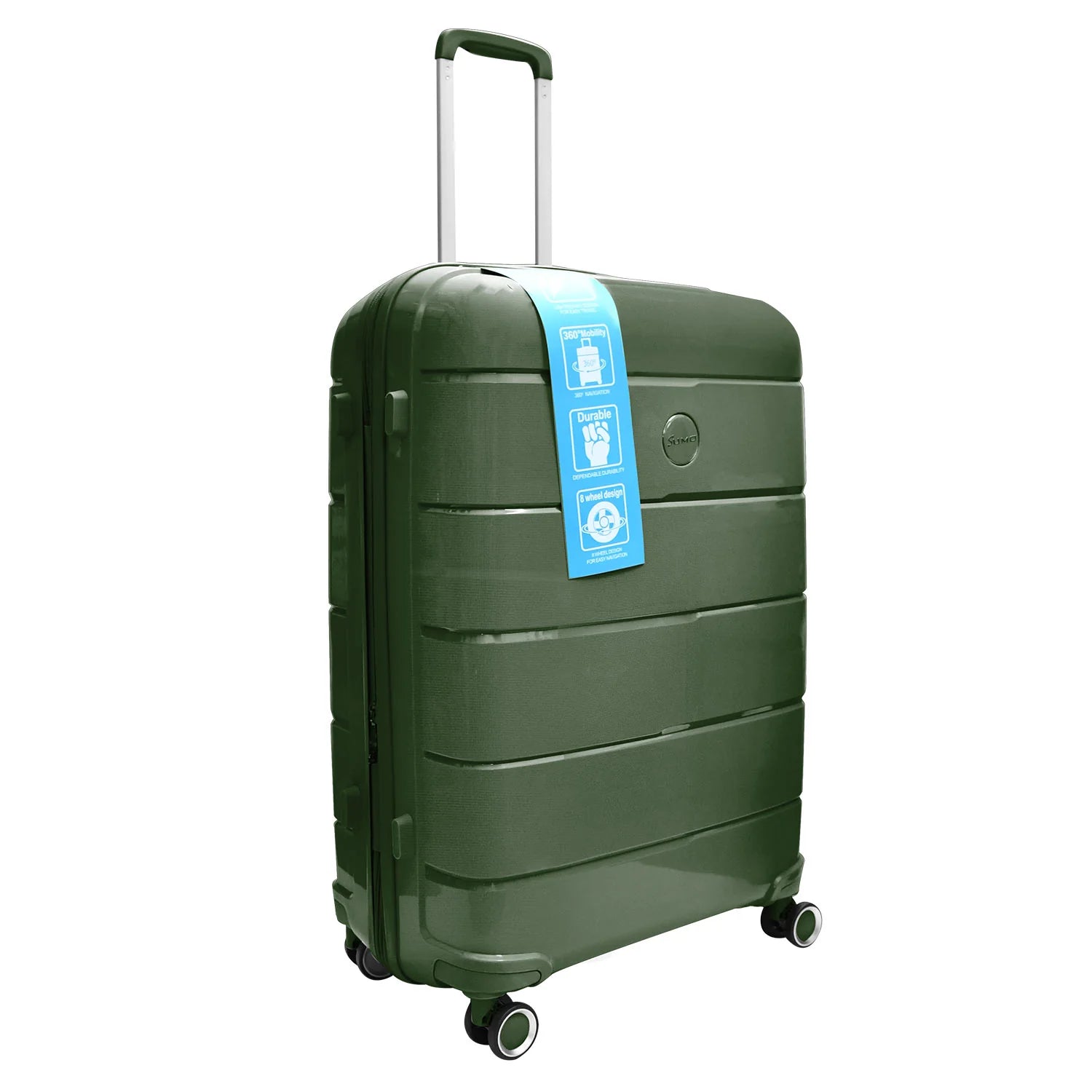 Sumo, Fibertech PP Luggage 3Pc Set (20/24/28") Sumo, Fibertech PP Luggage 3Pc Set (20/24/28")