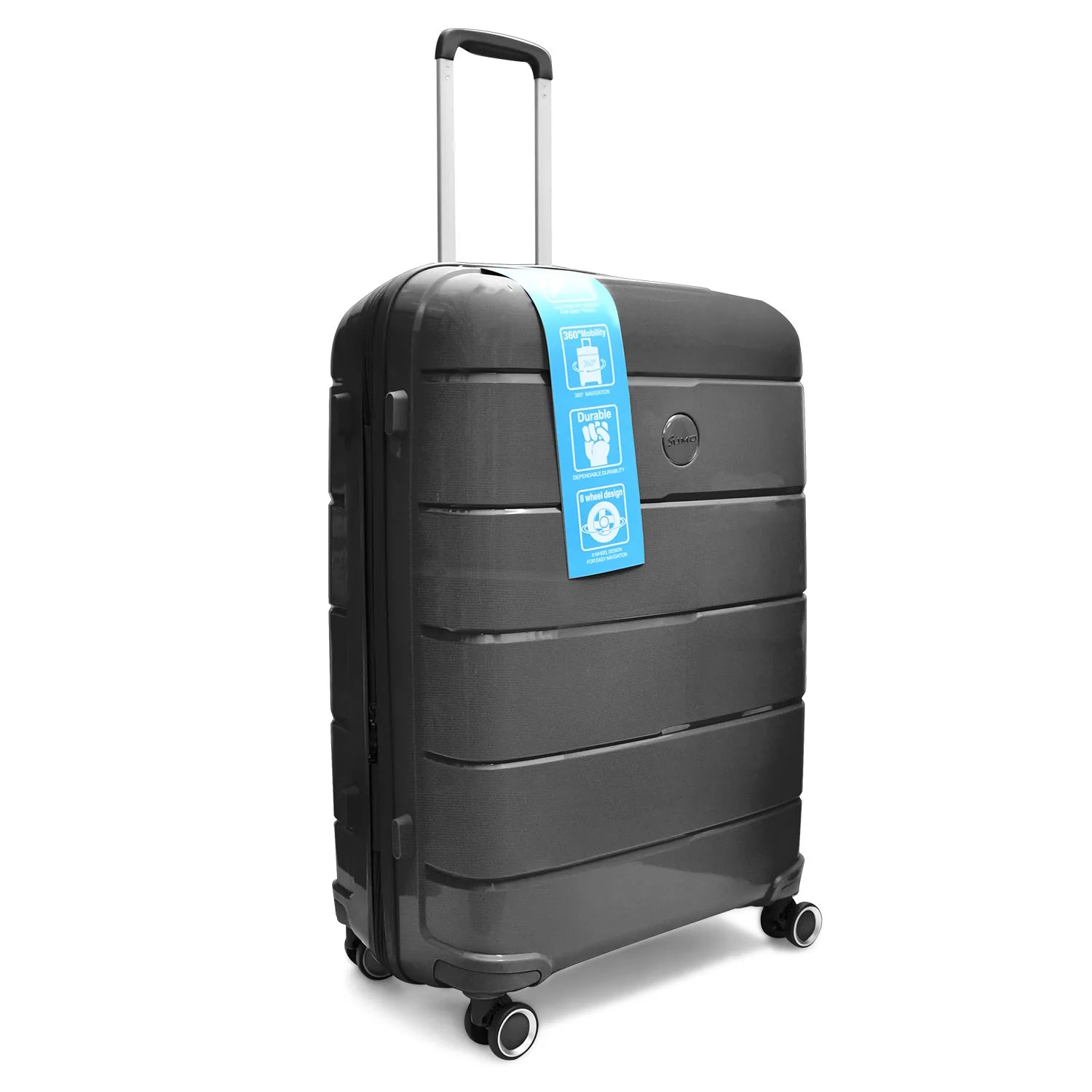 Sumo, Fibertech PP Luggage 3Pc Set (20/24/28") Sumo, Fibertech PP Luggage 3Pc Set (20/24/28")