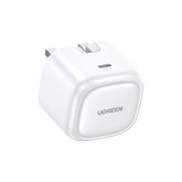 UGREEN Nexode 30W USB-C PD GaN Fast Charger UK -folding foot (White) CD305