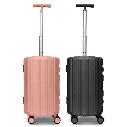 Bagsouq Essentials, Barrel Travel ABS + PC Carry-On Luggage - 20"