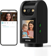 ZOSI 4.0MP INDOOR 2 WAY VIDEO CALLING CAMERA