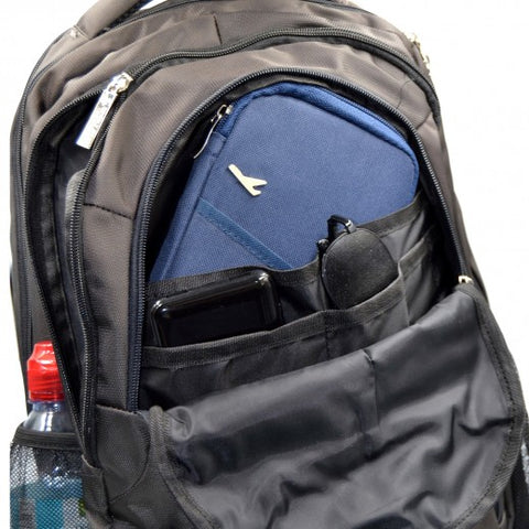 Polo Backpack Club Excellent Soft Waterproof - 19 Inch - Brown