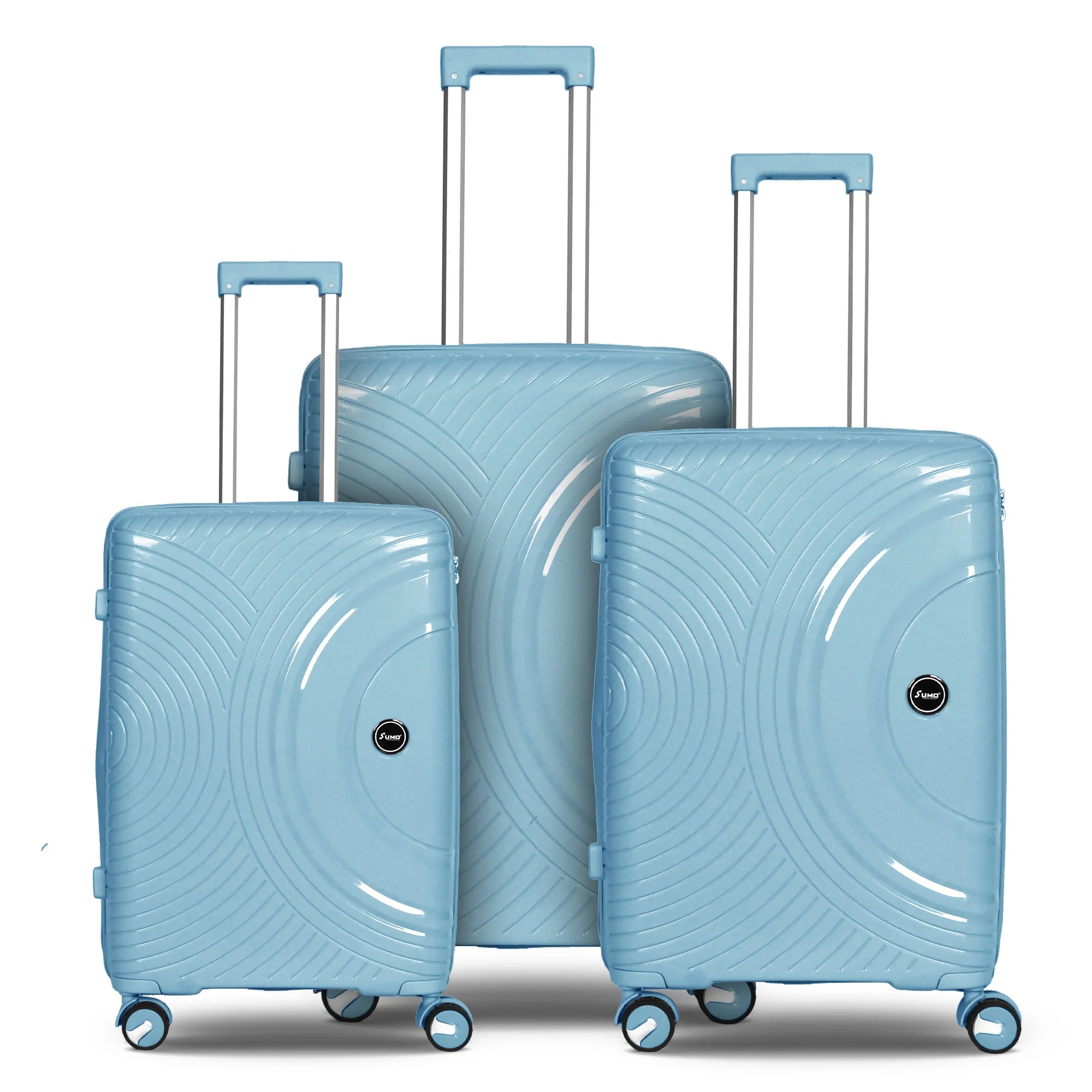 Sumo, Ripple PP 3-Piece Luggage Set (28/24/20") Sumo, Ripple PP 3-Piece Luggage Set (28/24/20")