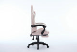 Oartex LD035 Fiber Gaming Chair - Pink & White