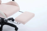 Oartex LD035 Fiber Gaming Chair - Pink & White