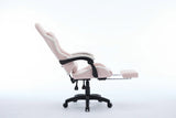 Oartex LD035 Fiber Gaming Chair - Pink & White