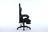 Oartex Model LD035 Fiber Gaming Chair - Black & Blue (Installation not included)