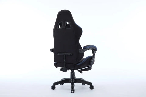 Oartex Model LD035 Fiber Gaming Chair - Black & Blue (Installation not included)