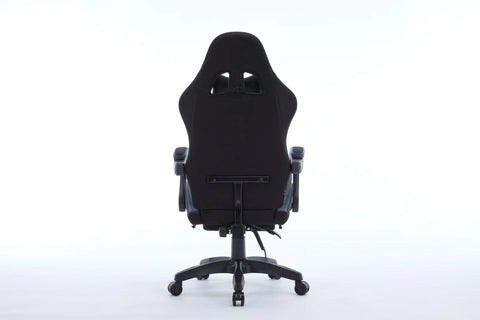 Oartex Model LD035 Fiber Gaming Chair - Black & Blue (Installation not included)