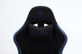 Oartex Model LD035 Fiber Gaming Chair - Black & Blue (Installation not included)