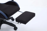 Oartex Model LD035 Fiber Gaming Chair - Black & Blue (Installation not included)