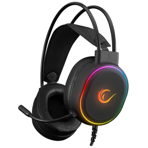 Rampage ROGUE RGB 7.1 USB Gaming Headset for PC, PS4 and PS5 - Black