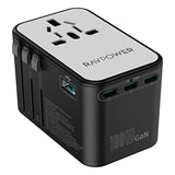 RavPower RP-PC1077 GaN 100W 5-In-1 Travel Charger 3C 2A