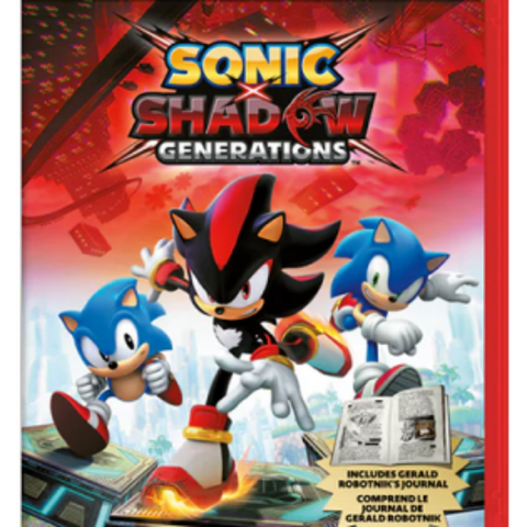Sonic X Shadow Generations Day one Edition for Nintendo Switch 2