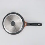 دايو طقم قدور جرانيت من سلسلة دايو H مكون من 9 قطع: قدر بأحجام 28، 24، 20 سم، ومقلاة بحجم 26 سم، بالإضافة إلى قطعتين من أدوات الطبخ