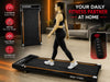 Maston Walking Pad & Running Treadmill, Incline Feature, 2.5 HP Motor, 6km/h Max Speed, 110Kg Capacity