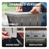 Naturehike Stainless Steel Folding Grill - Stainless Steel / Small