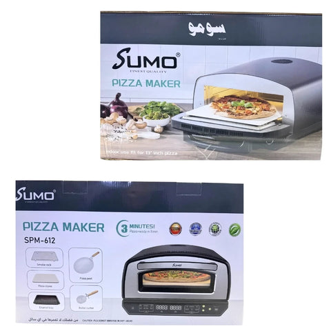 Sumo, 2200W Electric Pizza Oven with Digital Controls (SPM-612)