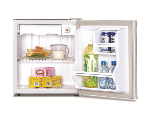 Sharp, Mini Refrigerator 75 Liters (2.6 CFT), Tropical Compressor, Lock, SJ-K75XK-SL3 – Grey