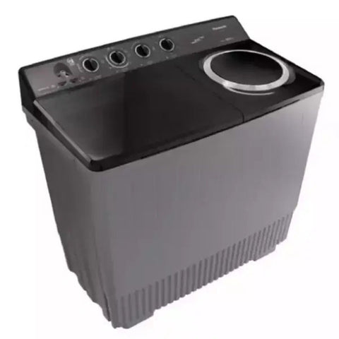 Panasonic Twin Tub Washing Machine 18KG Wash / 13KG Spin, Abaya Wash, Silver - NA-W18XG1BKW