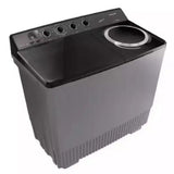 Panasonic Twin Tub Washing Machine 18KG Wash / 13KG Spin, Abaya Wash, Silver - NA-W18XG1BKW