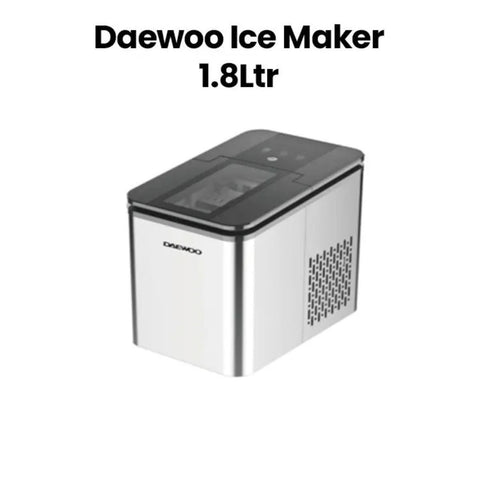 Daewoo Bullet Ice Maker 100W, 1.8L Water Tank - DIM202S