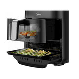 Midea 1700Watts, 11 Liters Capacity, 2-in-1 Air Fryer - MAD-110D2APK